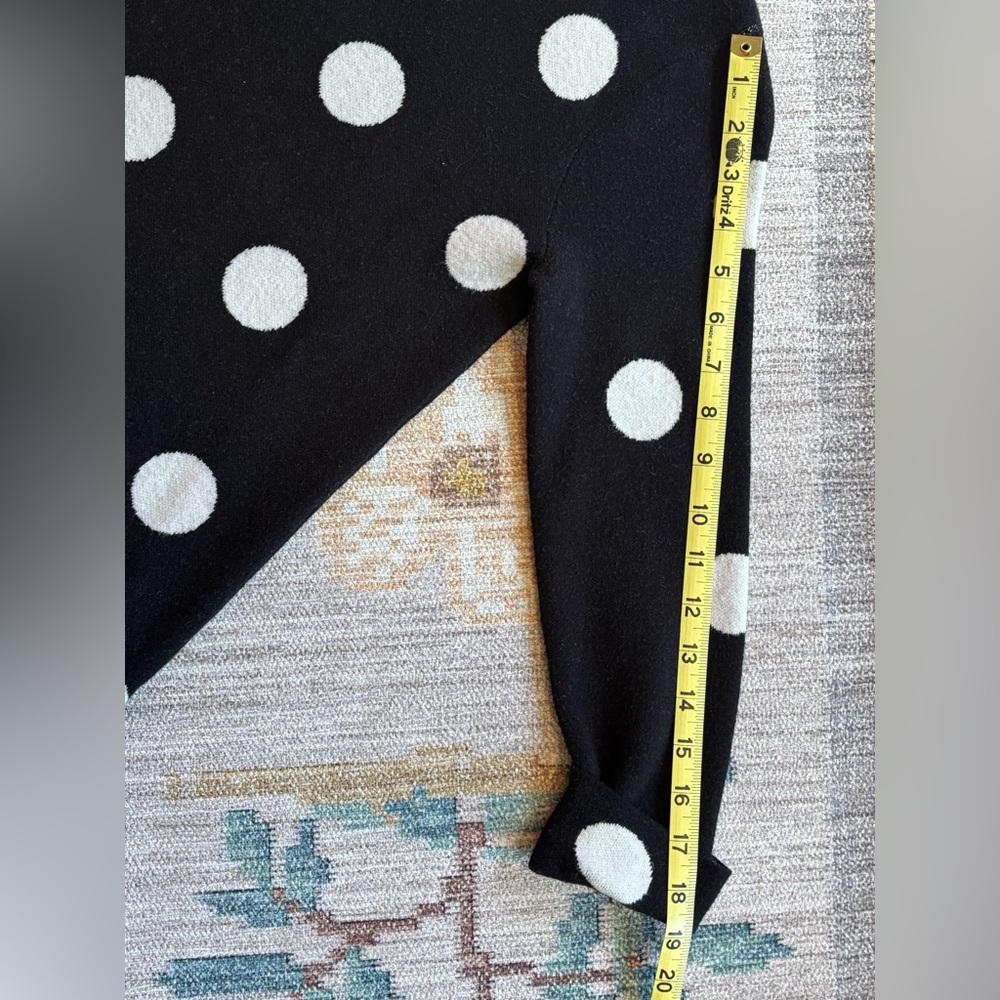 EUC - Cynthia Rowley Polka Dot Sweater - Picture 7 of 10
